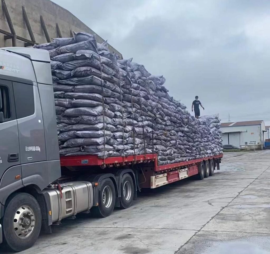 Eco-friendly jute stick charcoal production process